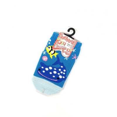 美らぴかソックスKIDS<ジンベエザメ>(約10-15cm)