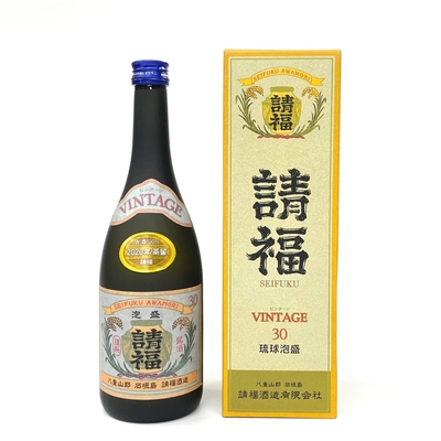 琉球泡盛 3年古酒 請福 ビンテージ (30度/720ml)