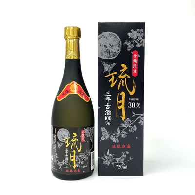 琉球泡盛 琉月 3年古酒 (30度/720ml)
