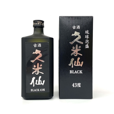 琉球泡盛 久米仙BLACK 古酒(43度/720ml)