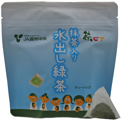 抹茶入り水出し緑茶ティーバッグ（5ｇ&times;15個入）