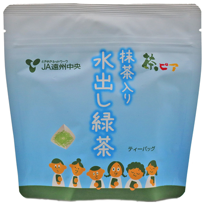 抹茶入り水出し緑茶ティーバッグ（5ｇ&times;15個入）