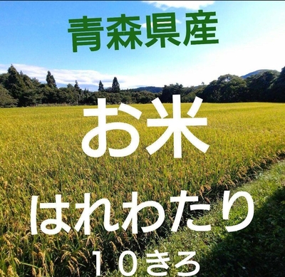 青森県産　お米　はれわたり　10きろ　食味ランキング　特A評価獲得
