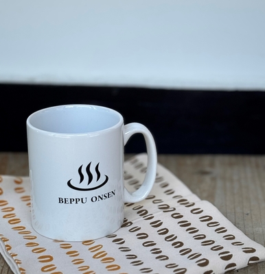 温泉マークのマグカップ