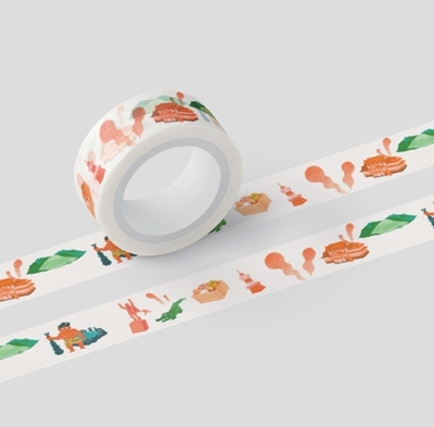 別府八湯　湯けむりみやげ　マスキングテープ