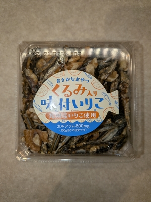 くるみ入り味付けいりこ135ｇ