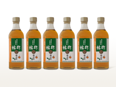 柿醸造酢(2年熟成) 6本セット
