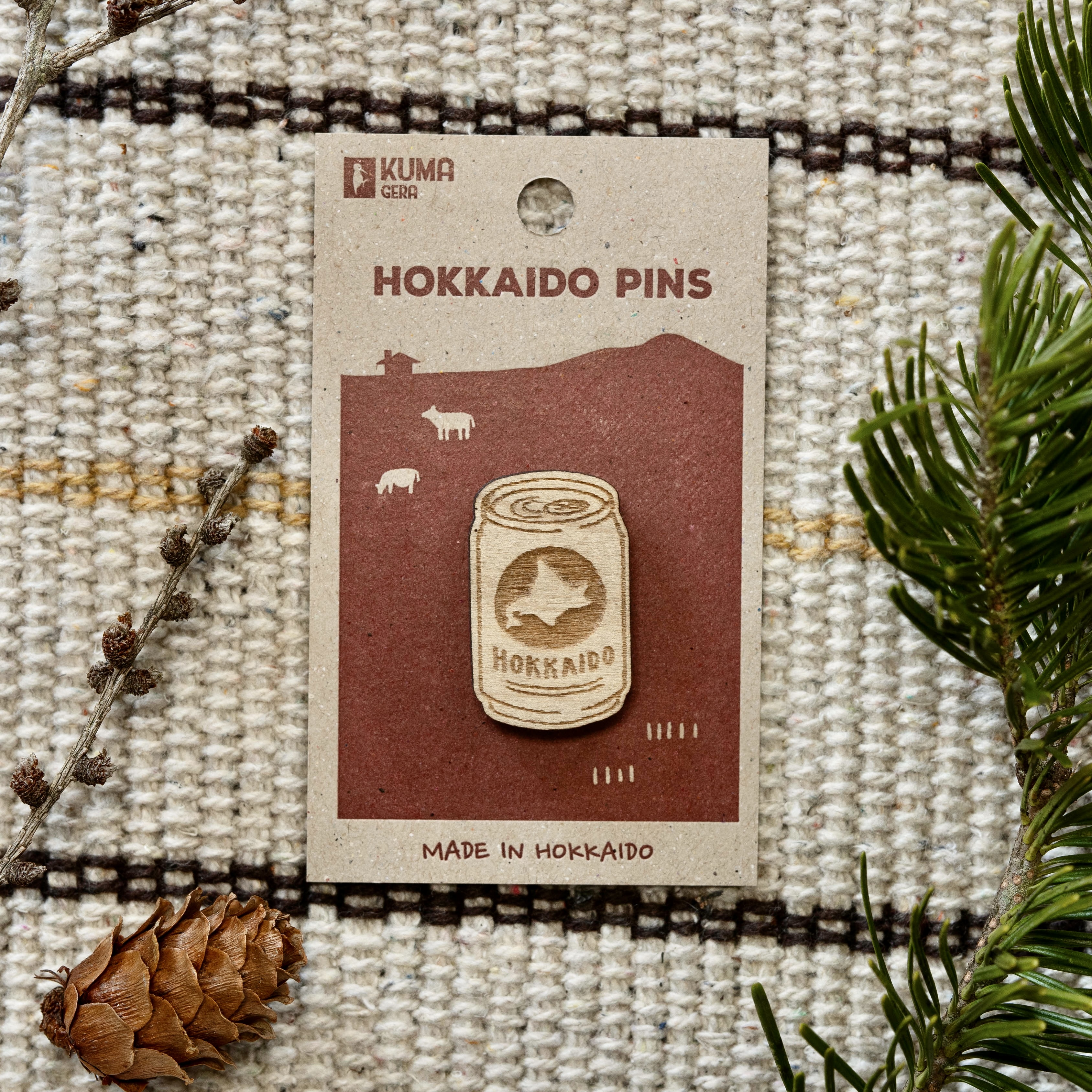 HOKKAIDO PINS　北海道ビール