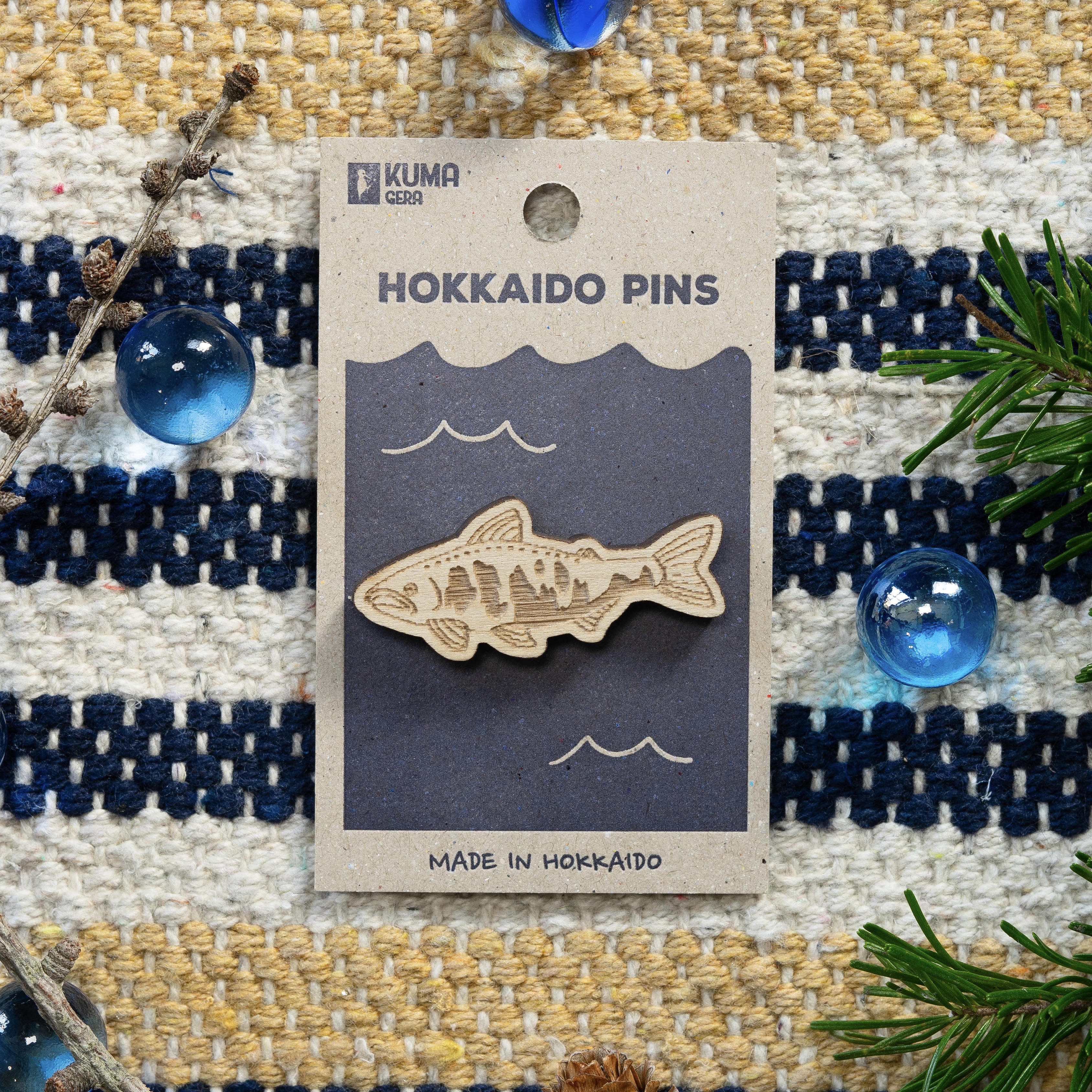 HOKKAIDO PINS　サクラマス