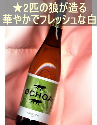 オチョア ブランコ リアス＜白・辛口・スペイン・ナバラ＞Ochoa Blanco LIAS＜Navarra＞