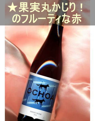 オチョア ティント ＜赤・辛口・ややコクあり・スペイン・ナヴァラ＞Ochoa Tinto ＜Navarra＞