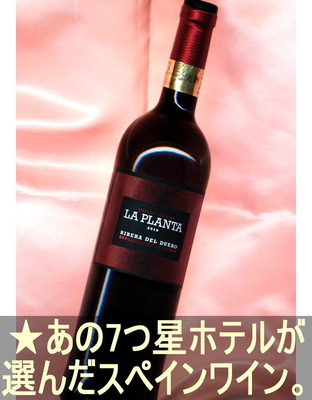 アルスアガ ラ プランタ ＜赤・辛口・ややコクあり・スペイン・リベラ デル ドゥエロ＞ Arzuaga La Planta＜Ribera del Duero＞