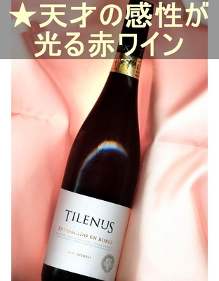 ティレヌス ロブレ ＜赤・辛口・ややコクあり・スペイン・ビエルソ＞ Tilenus Roble＜Bierzo＞