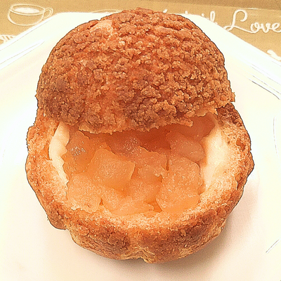 りんごのソフトクッキーシュー