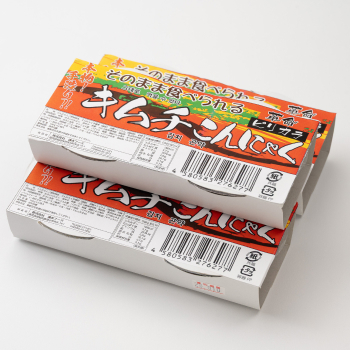 【送料込み】キムチこんにゃく （150g入&times;２パック）&times;３セット