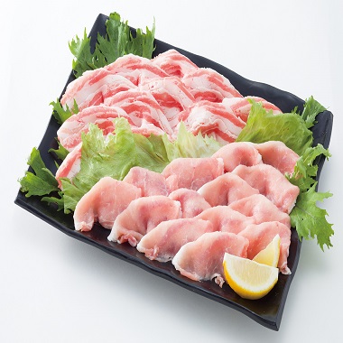 宮崎ポークしゃぶしゃぶセット　各500ｇ