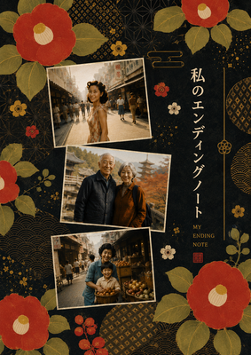 ギフト用エンディングノート（お気に入り写真３枚）