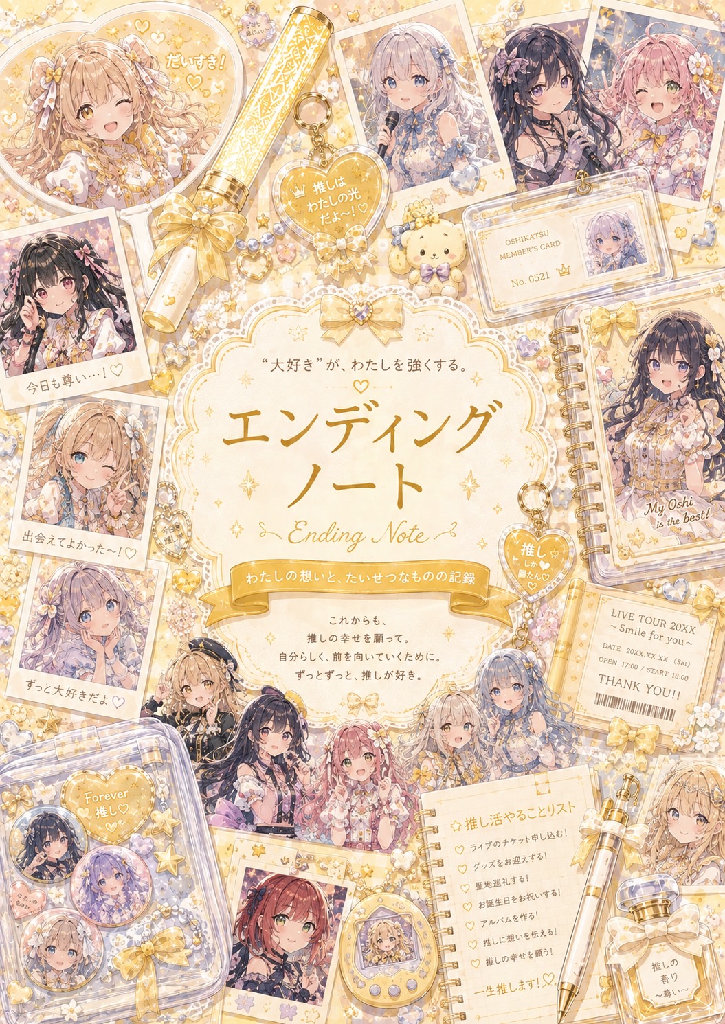 推し活専用エンディングノート