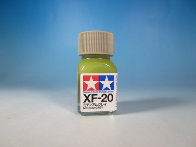 エナメル　XF-20　ミディアムグレイ
