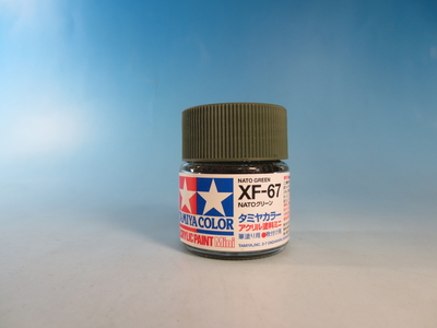 アクリルミニ XF-67　NATOグリーン