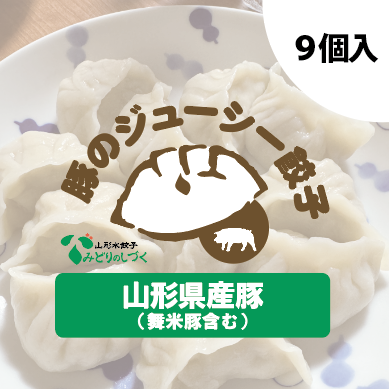 みどりのしづく 冷凍水餃子（豚肉）