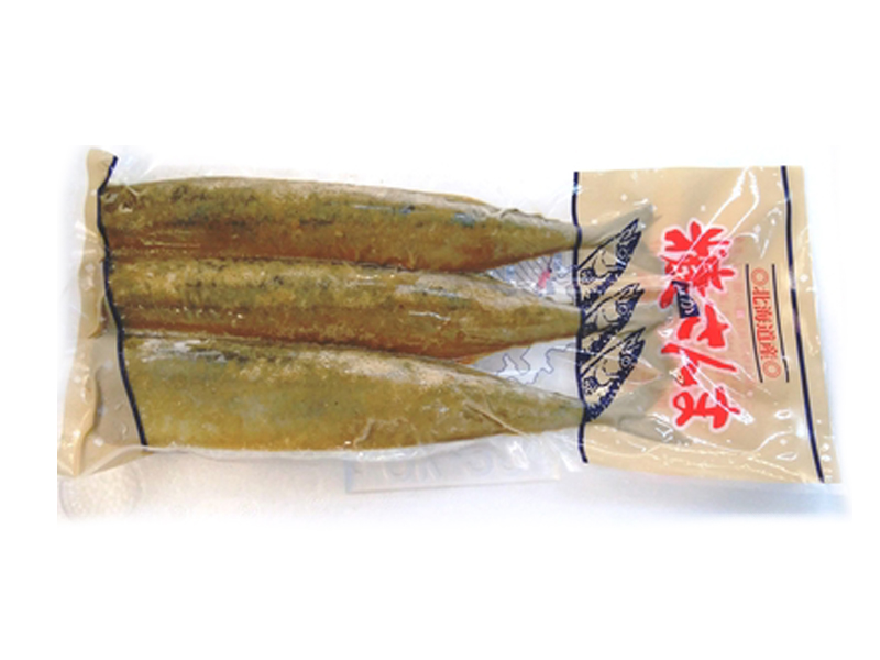 糠さんま 北海道厚岸産 3尾入り 兼長水産 北の味覚