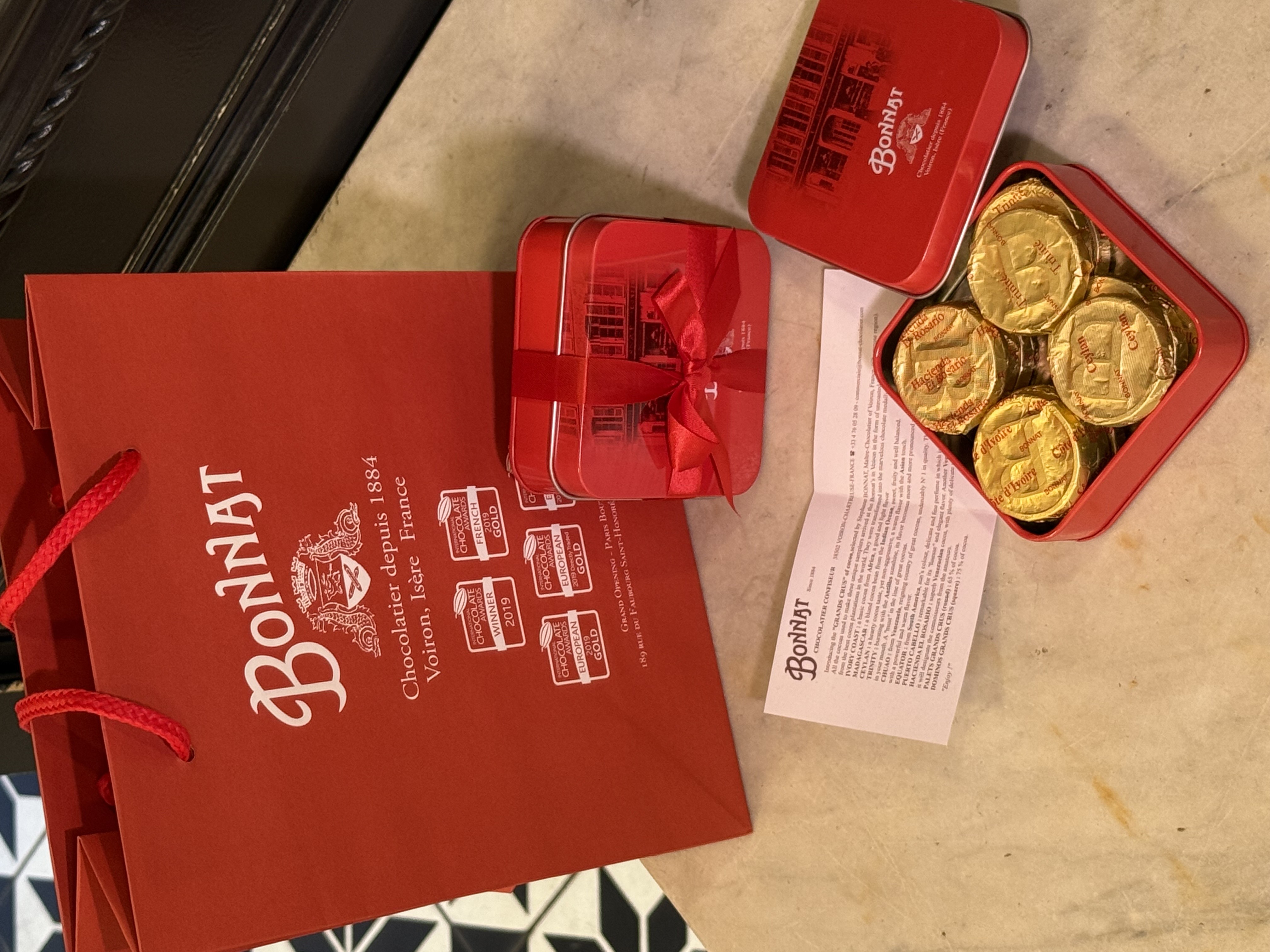 BONNATのヒストリカルシリーズ全8種のコインチョコレート