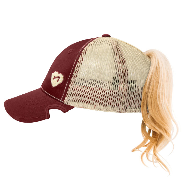 NCA MERLOT PONYTAIL | WILLY−PEET