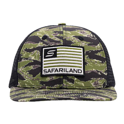 サファリランド フラッグ メッシュバックハット