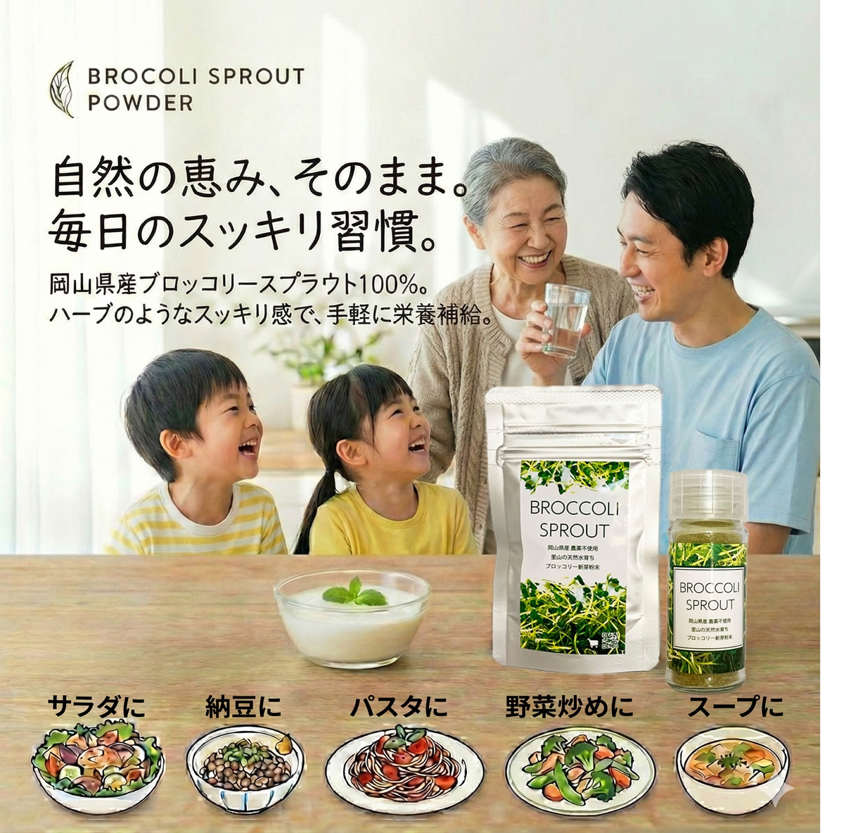 未開封 高配合ブロッコリースプラウトプレミアム 定期便】ブロッコリースプラウトサプリメント – ウエルネスグループ