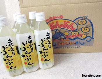 ぶんぶん 24本入/土佐文旦ジュースを販売中-近藤印 高知酒店 | 近藤印