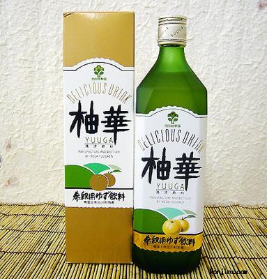 柚華（ゆうが）箱付 希釈用ゆず(池田柚華園)飲料を販売中－近藤印高知