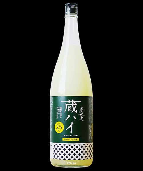 美丈夫 蔵ハイ 高知ゆず＆山椒1.8L（濱川商店）を販売-近藤印