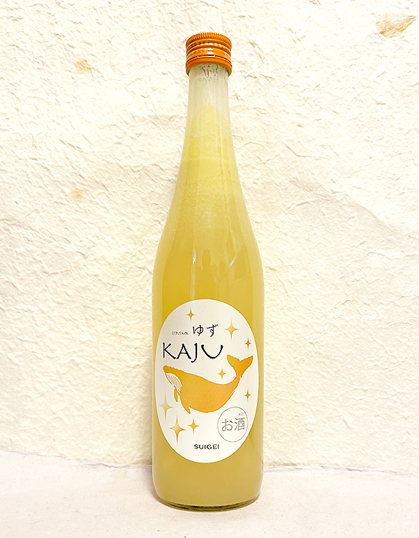 酔鯨酒造 かじゅ ゆず リキュール 720ml 9度を販売中-近藤印 高知酒店