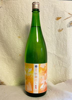 高木酒造 豊能梅 純米吟醸 秋蔵出し 1800ml