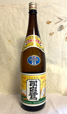 司牡丹 米焼酎 司白鷺(ツカサシラサギ)25度 1800ml