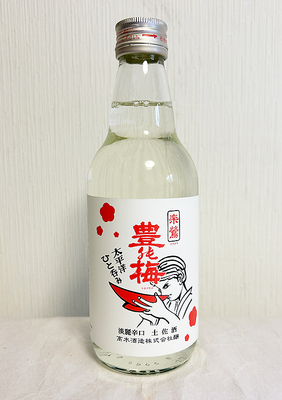 高木酒造  豊能梅　楽鴬（らくおう）上撰酒【どろめ祭専用酒】360ml