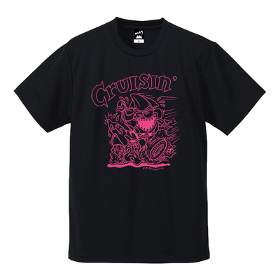 Cruisin ドライTシャツ(ブラック)