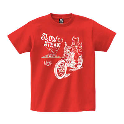 SLOW AND STEADY Tシャツ