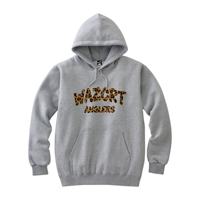 WAZレオパードパーカー(グレー)