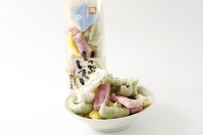 きのこかきもち　揚塩