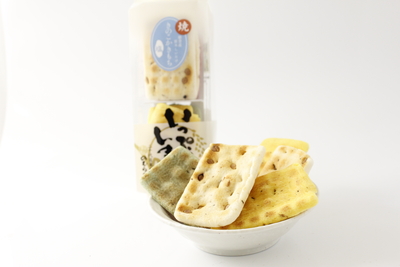 きのこかきもち　焼塩