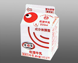 佐渡乳業／佐渡牛乳(トキパック)【冷蔵同梱可】