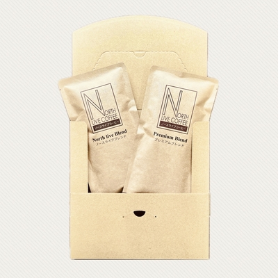 プレミアムブレンド100g&times;1　　ノースライブブレンド100g&times;1　　送料込(メール便ポスト投函)　　　※代引き、日時指定配送はご利用いただけません