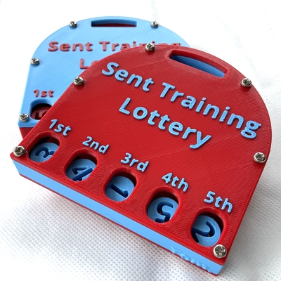 Sent Training Lottery 選別用くじ引き