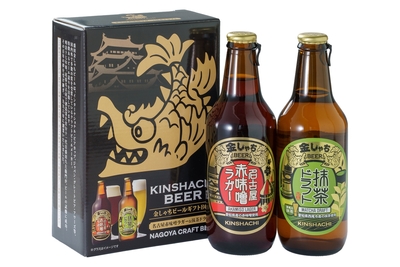 【送料無料】金しゃち名古屋赤味噌ラガー＆抹茶ドラフト2本&times;10セット