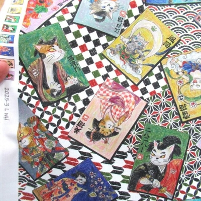 ART DE NYA  和装猫　WH色　(9737-2)