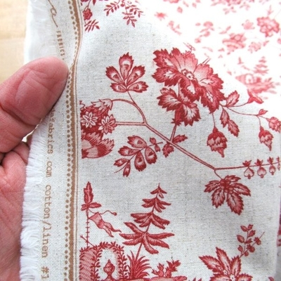 JARDINAGE / PEARL-GARANCE (13992-11L)  MOCHI LINEN CANVAS