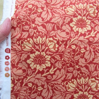 FLOWERING SCROLL / RUSSET (13384-16)