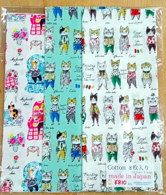 sobakasu-kids.  3枚セット　(30センチ&times;50センチ)　B